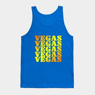 Golden VEGAS Tank Top